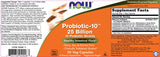 Probiotic-10 25 Billion - 50 капсули - Feel You