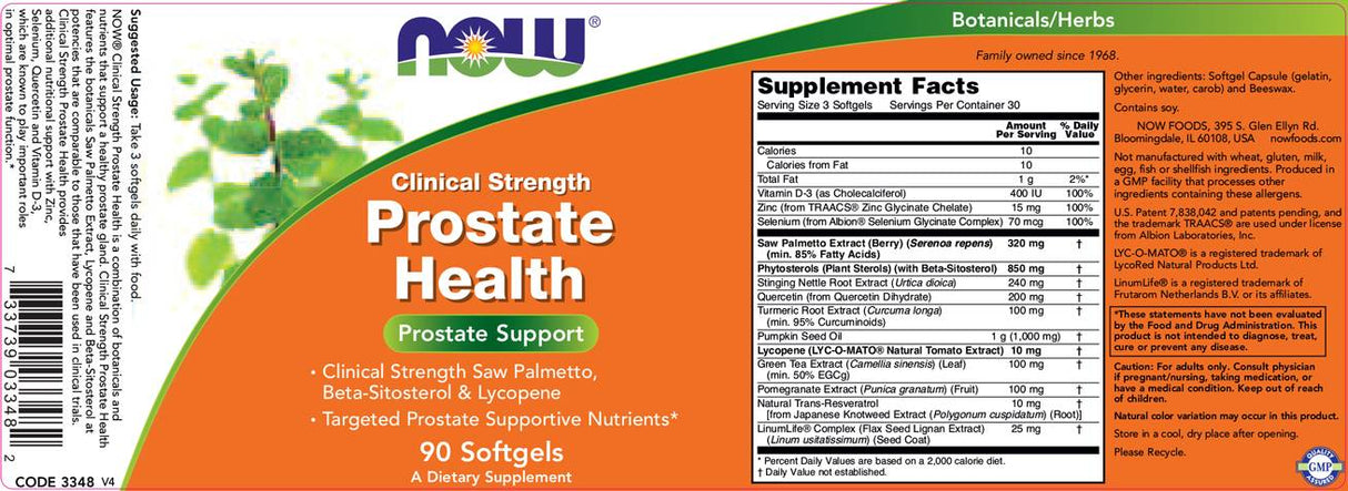 Prostate Health - 180 Гел капсули - Feel You