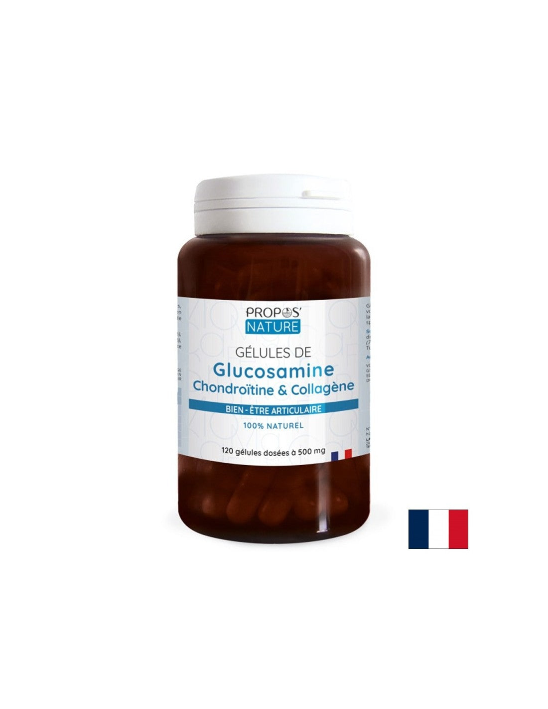 Кости и стави - Глюкозамин, Хондроитин, Кoлаген + Калций и Фосфор, 120 капсули - Feel You