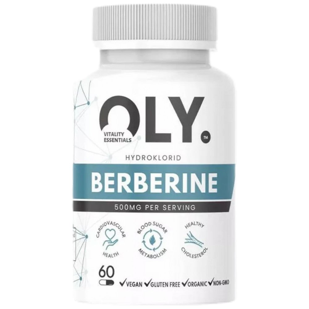 Berberine HCl 500 mg - 60 capsules