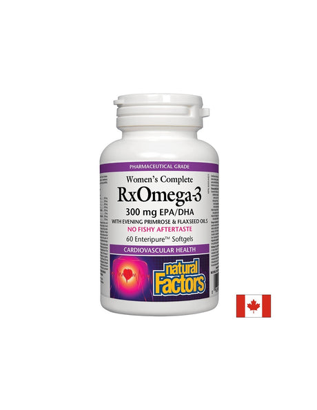 RxOmega Women's Complete 3 1035 mg - 60 Гел капсули - Feel You