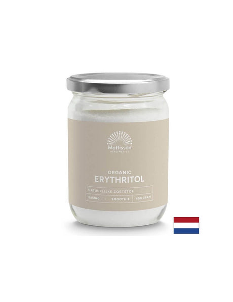 Еритритол (organic), 400 g Mattisson Healthstyle - Feel You