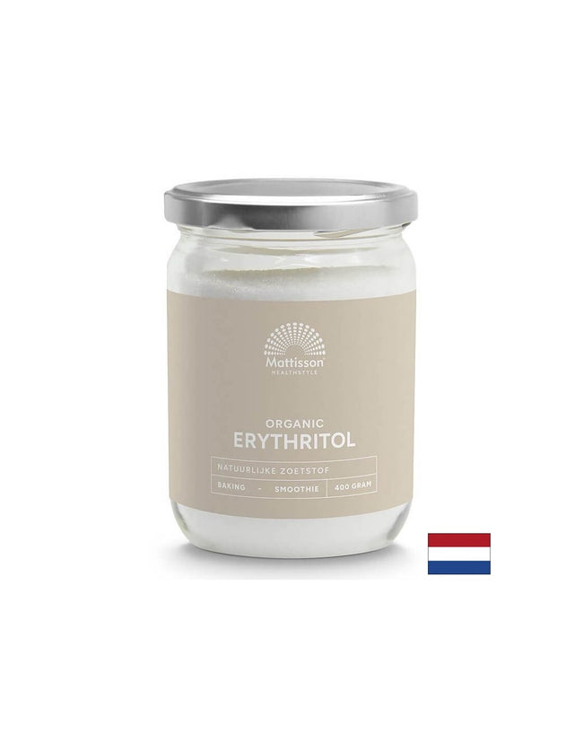 Еритритол (organic), 400 g Mattisson Healthstyle - Feel You