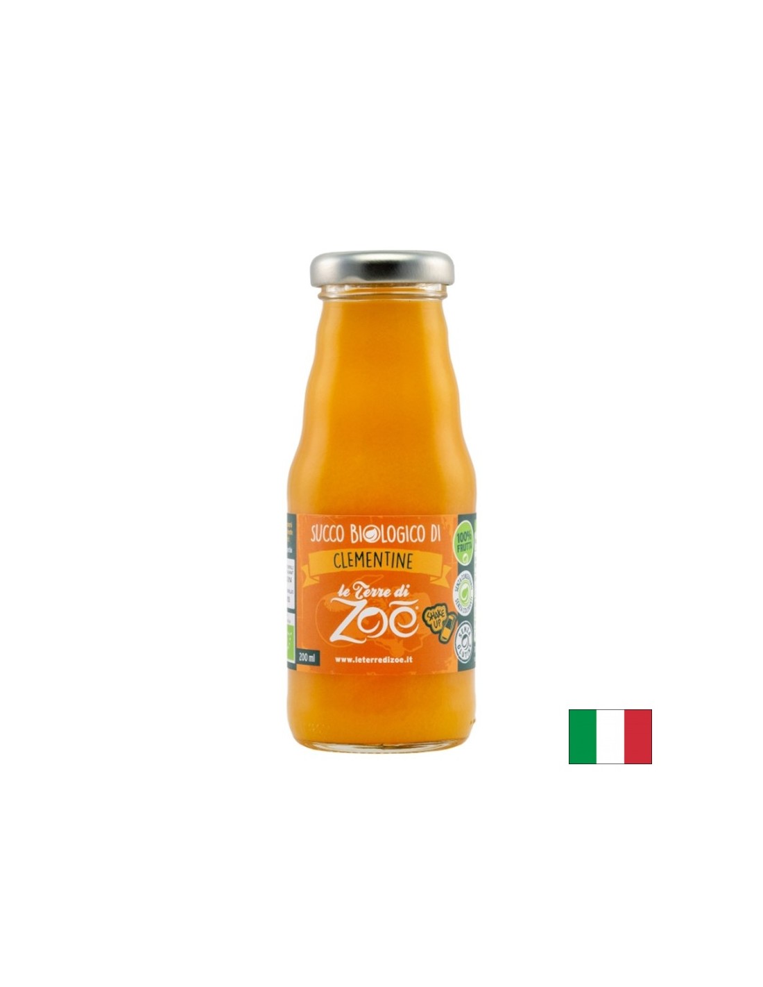 Органичен сок от Мандарина, 200 ml