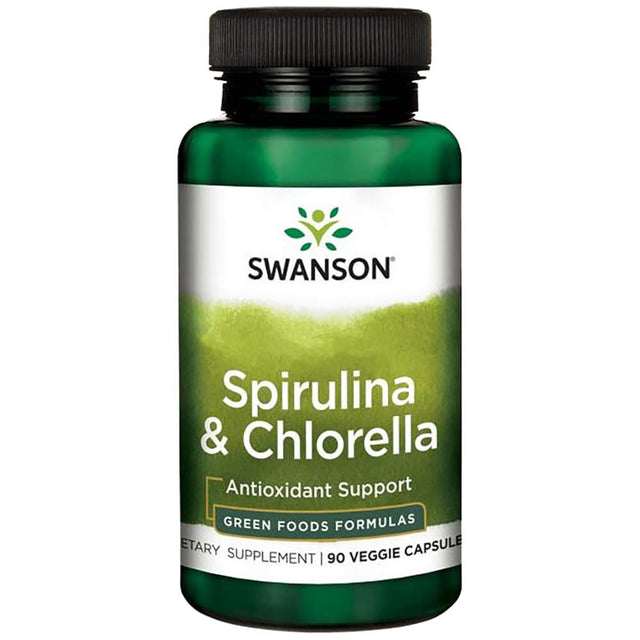 Made with Organic Spirulina and Chlorella 400 mg 90 капсули - Feel You