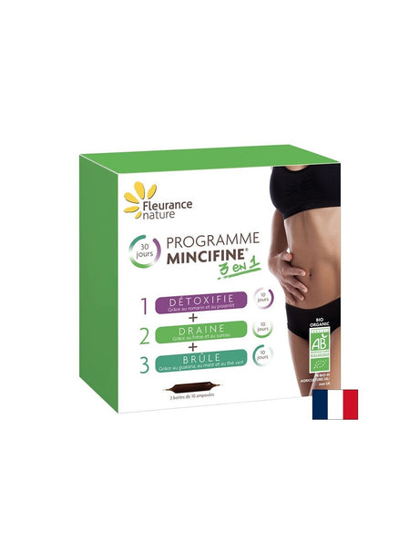 Отслабваща програма Mincifine 3 в 1, БИО, 30 ампули за пиене - Feel You
