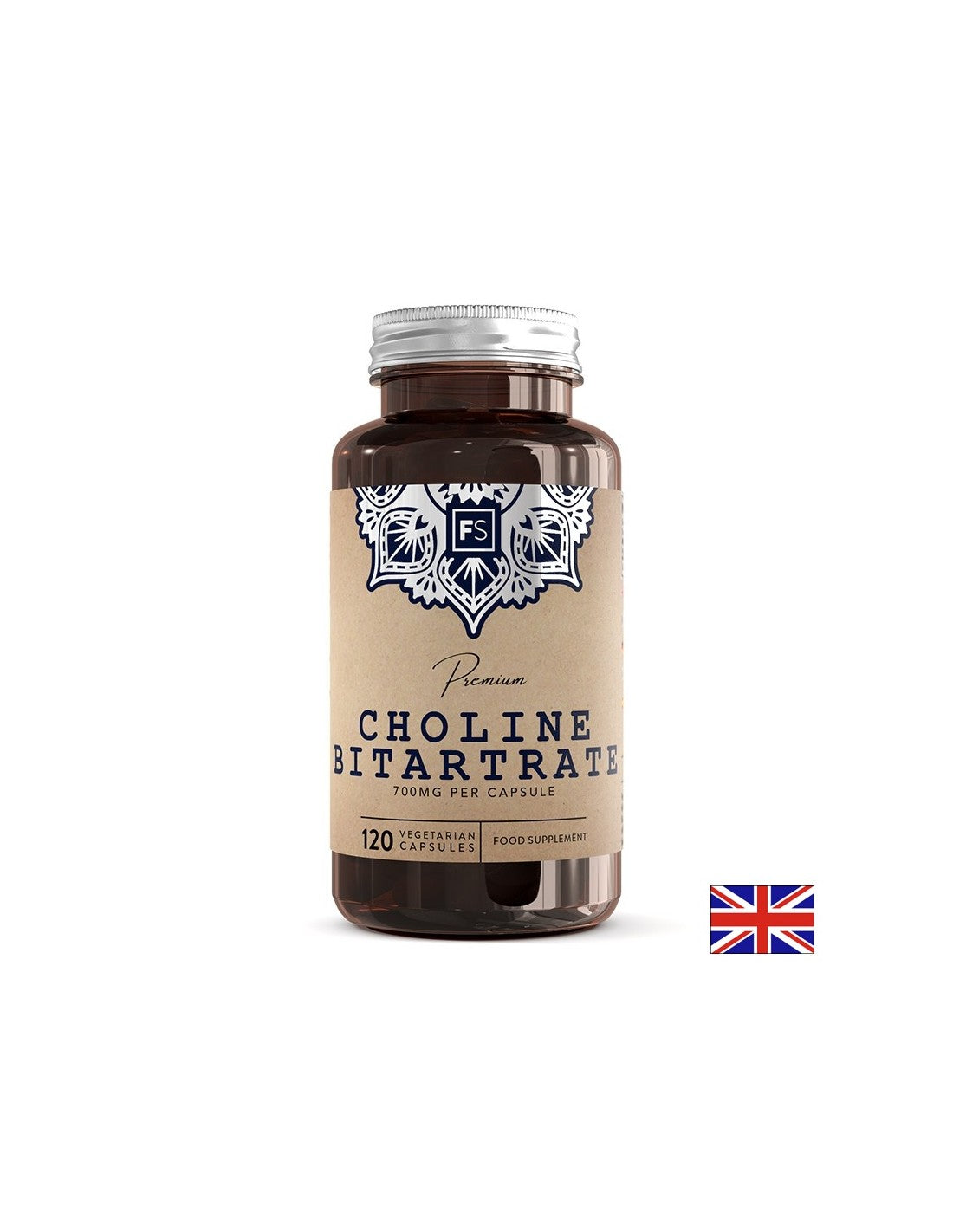 Memory and concentration - Choline Bitartrate, 700 mg x 120 capsules