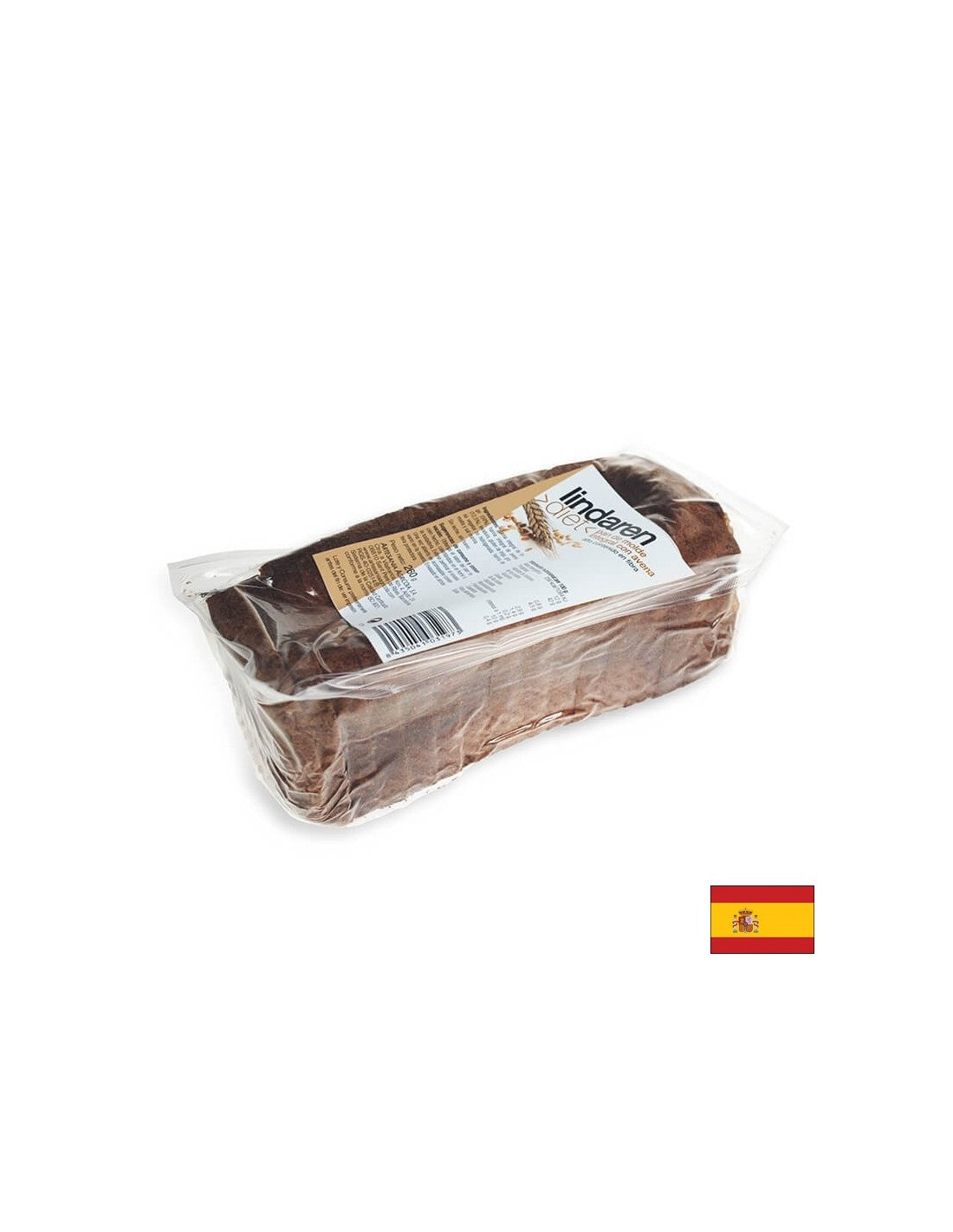 Пълнозърнест хляб с овесени трици - Произведен в Испания, 260 g, нарязан - Feel You
