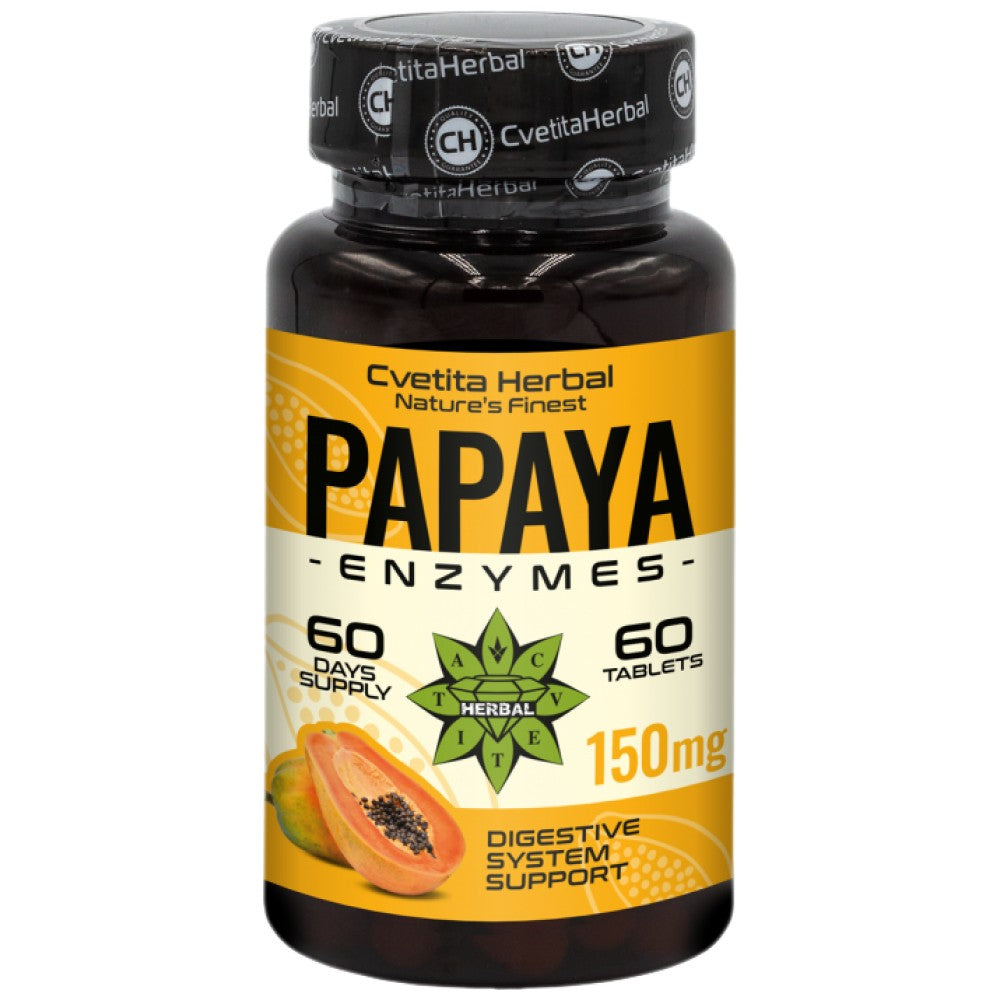 Papaya Enzymes - 60 Таблетки - Feel You