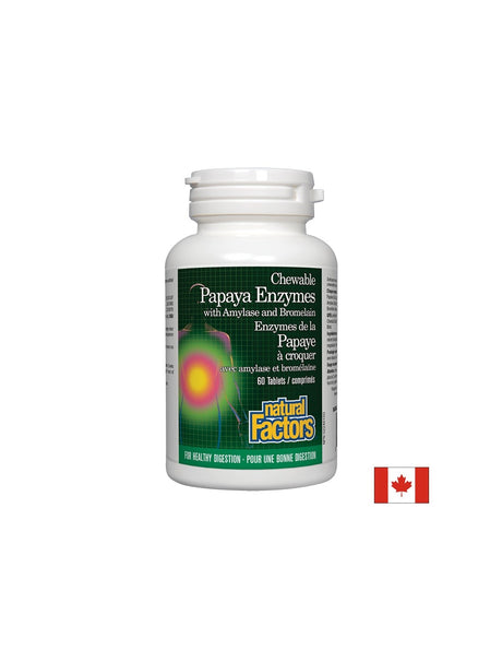 Papaya Enzymes - 60 Дъвчащи таблетки - Feel You