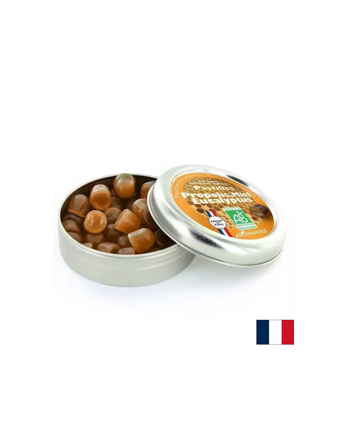 Lozenges with propolis, honey and eucalyptus, 45 g