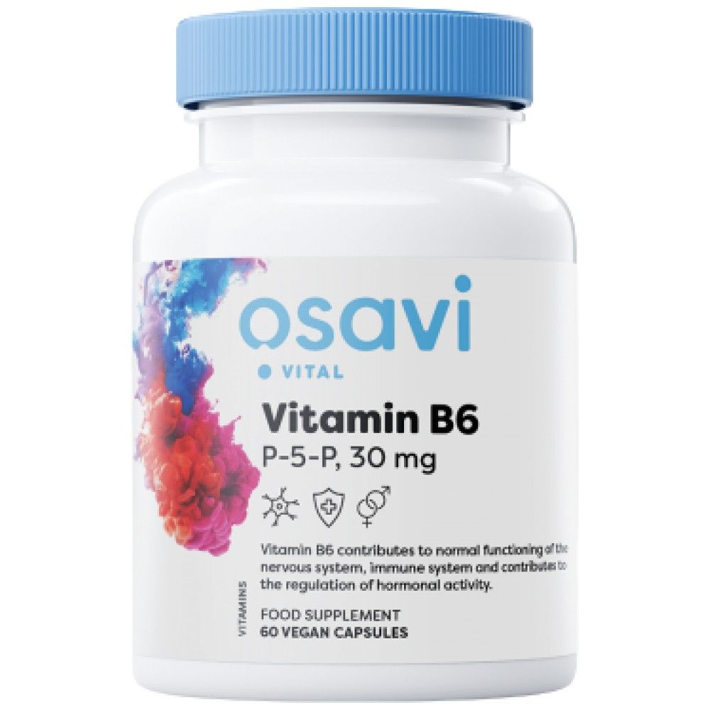Vitamin B6 | P-5-P 30 mg - 60 капсули