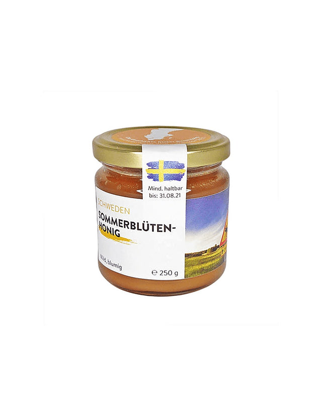 Пчелен мед от летни цветя (Швеция), 250 g - Feel You