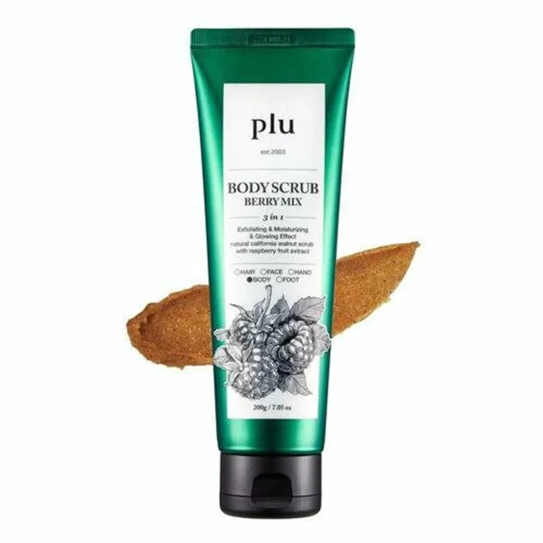 plu - Body Scrub Berry Mix, 200g - Feel You