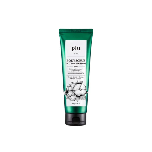 plu - Original Body Scrub Cotton Blossom, 200g - Feel You