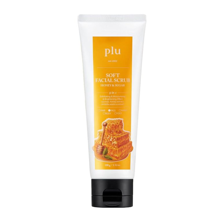 plu - Soft Facial Scrub Honey and Sugar, 100g - Feel You