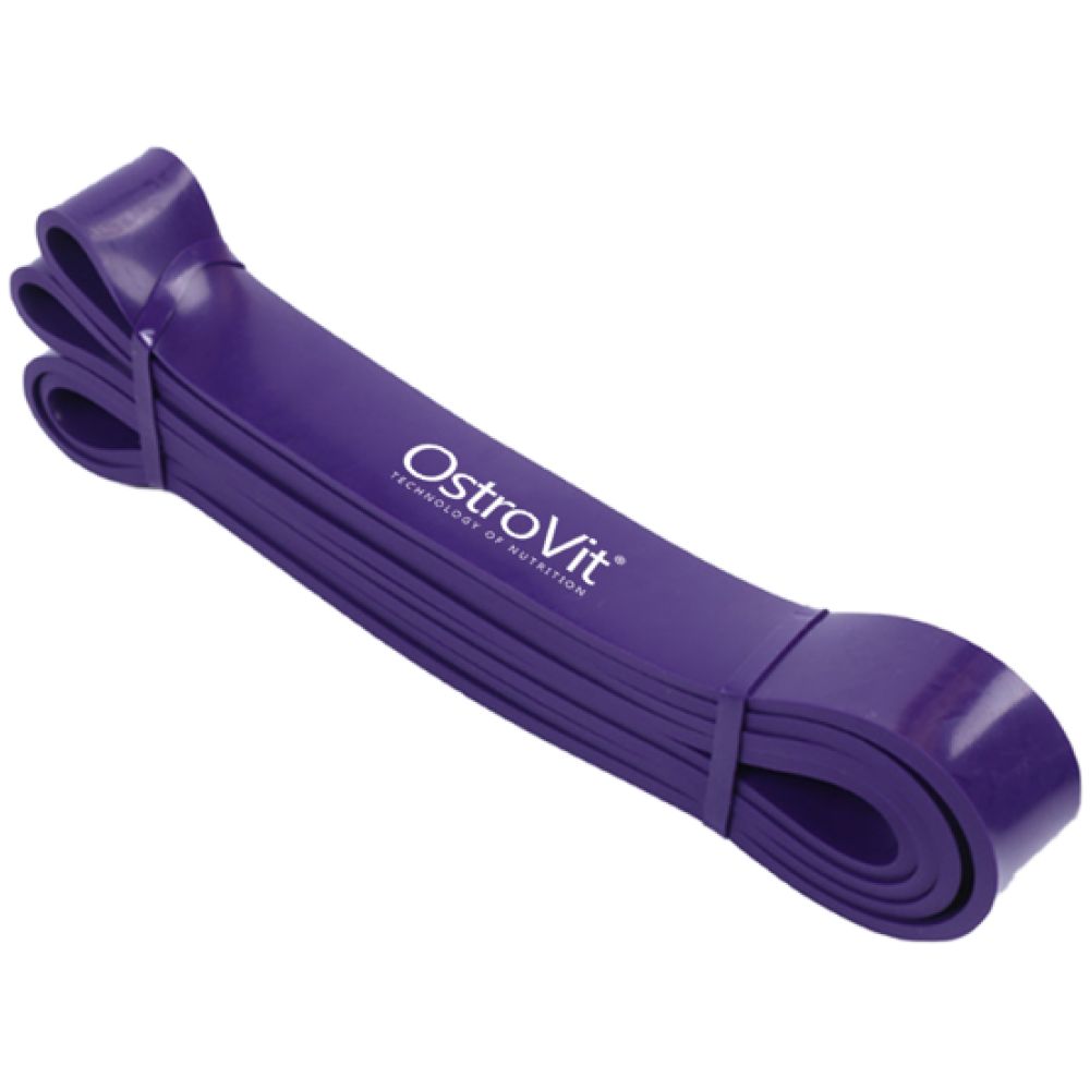 Тренировъчен ластик / лента за упражнения / Resistance Band Purple / 16kg - 39kg