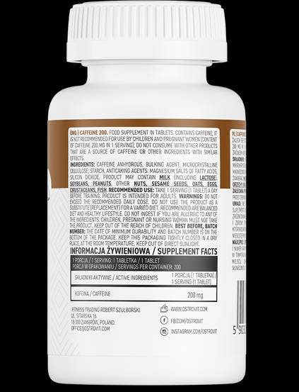 Caffeine 200 - 200 Tablets
