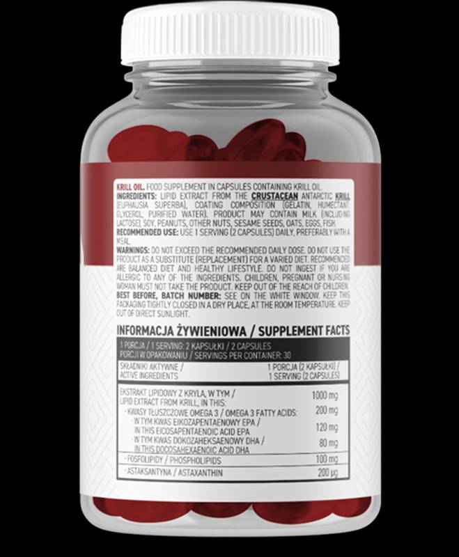 Krill Oil 500 mg 60 Гел капсули - Feel You