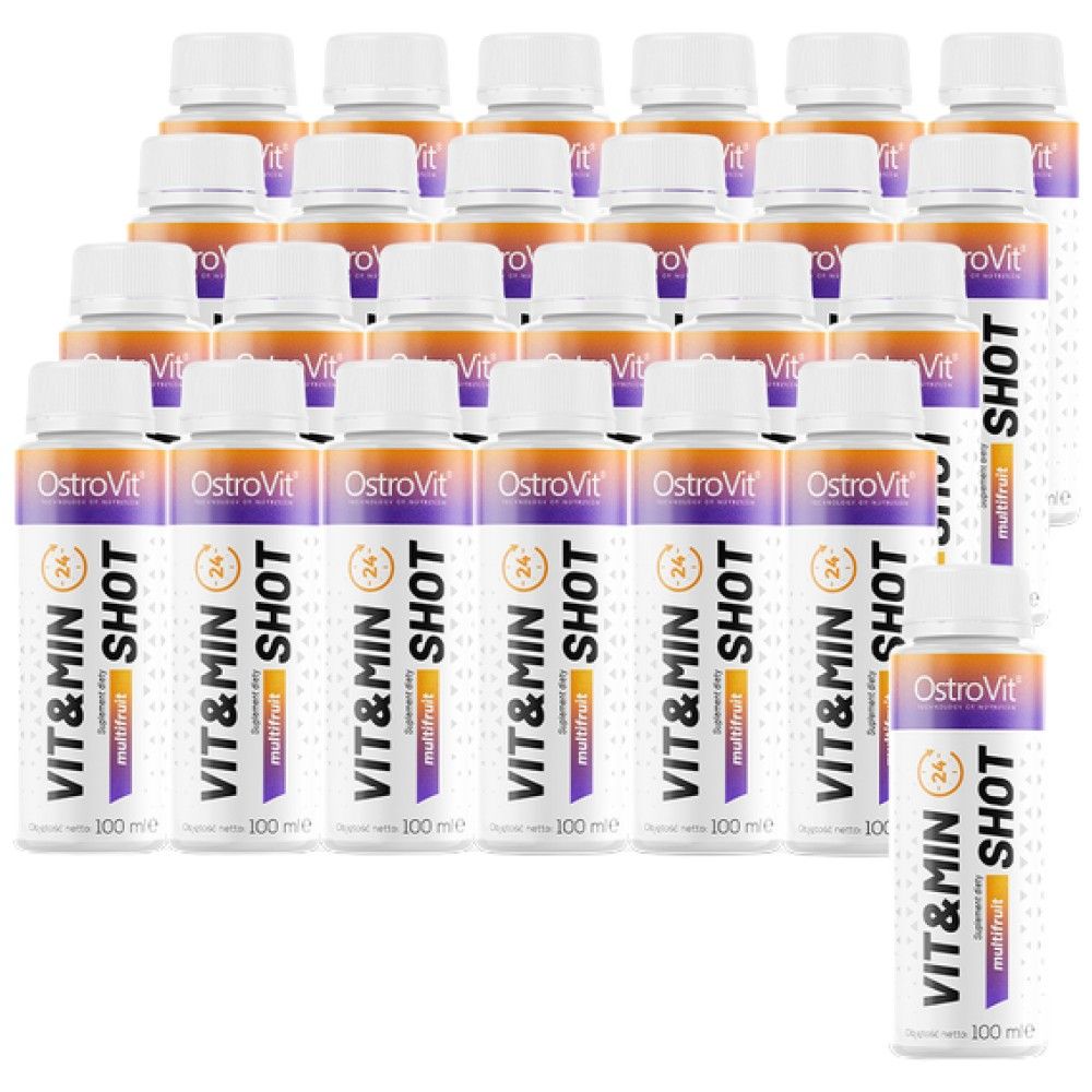 Vit&Min Shot | Multivitamin & Mineral Formula - 25 x 100 мл - Feel You