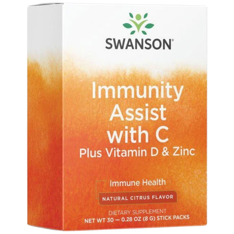 Immunity Assist with C Plus Vitamin D and Zinc | Citrus Flavor 30 Пакета - Feel You
