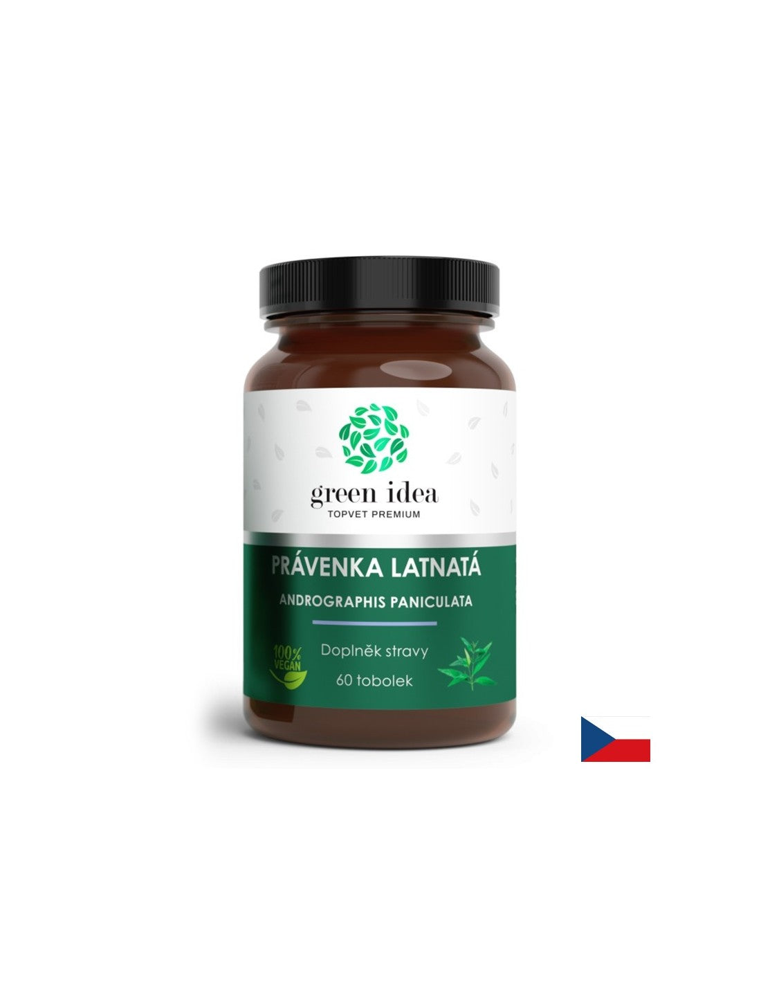 For colds and flu - Andrographis, 385 mg x 60 capsules