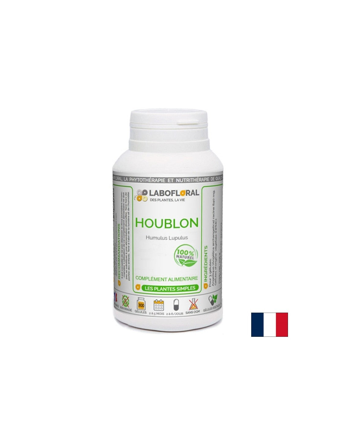 For nervous tension and menopause - Hops, 164 mg x 50 capsules