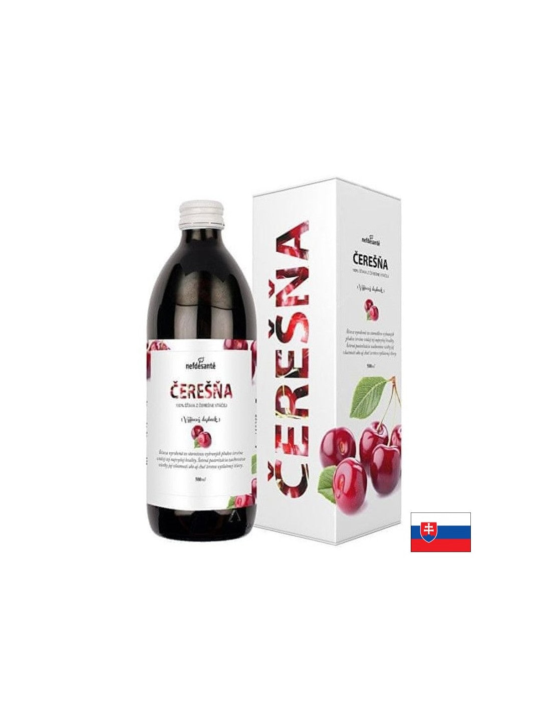 Сок от дива череша за здрави стави - При възпаление и подагра, 500 ml, 10 дози