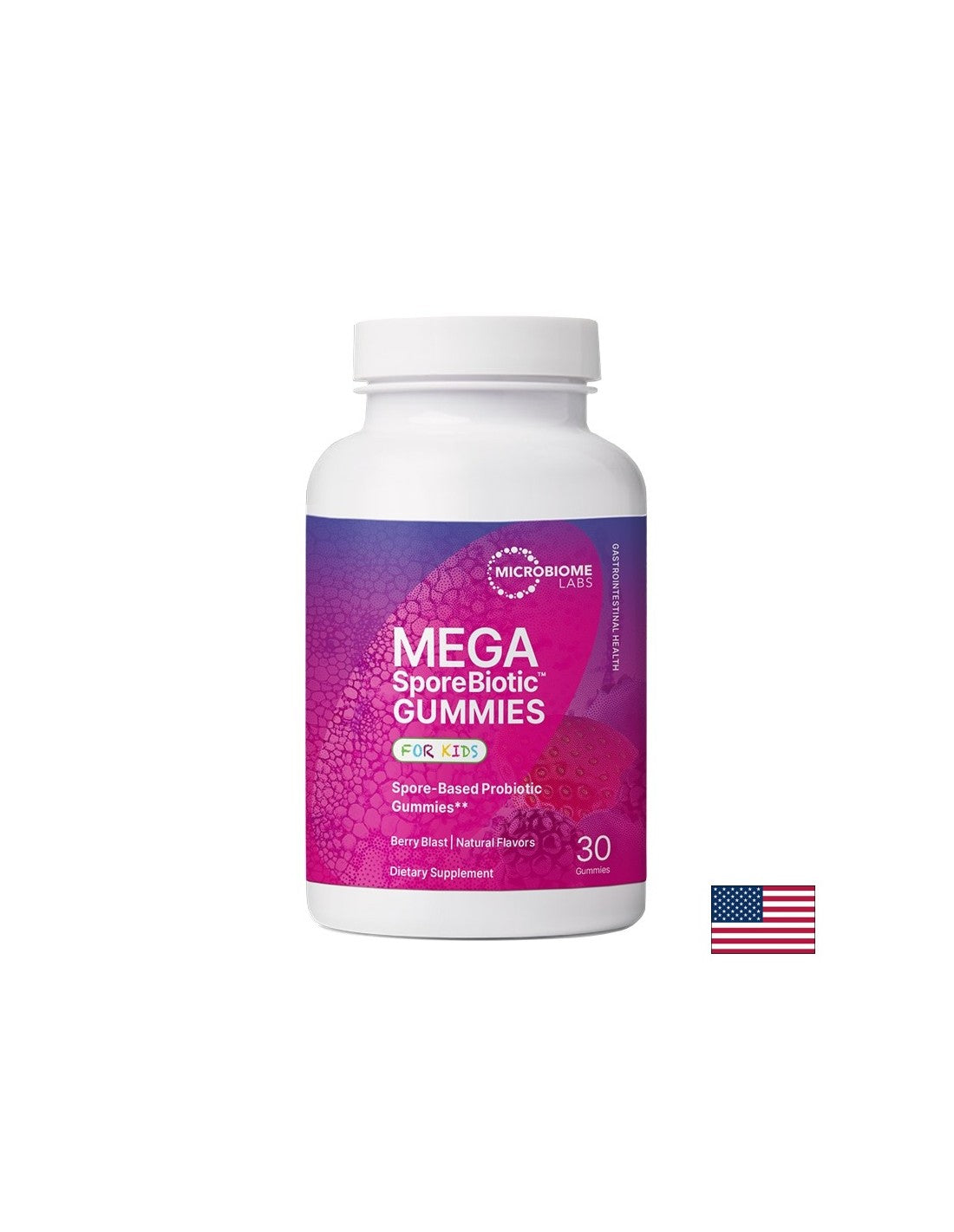 Пробиотик за деца – Имунитет и храносмилане, MegaSporeBiotic™, 87.5 mg, 30 желирани таблетки