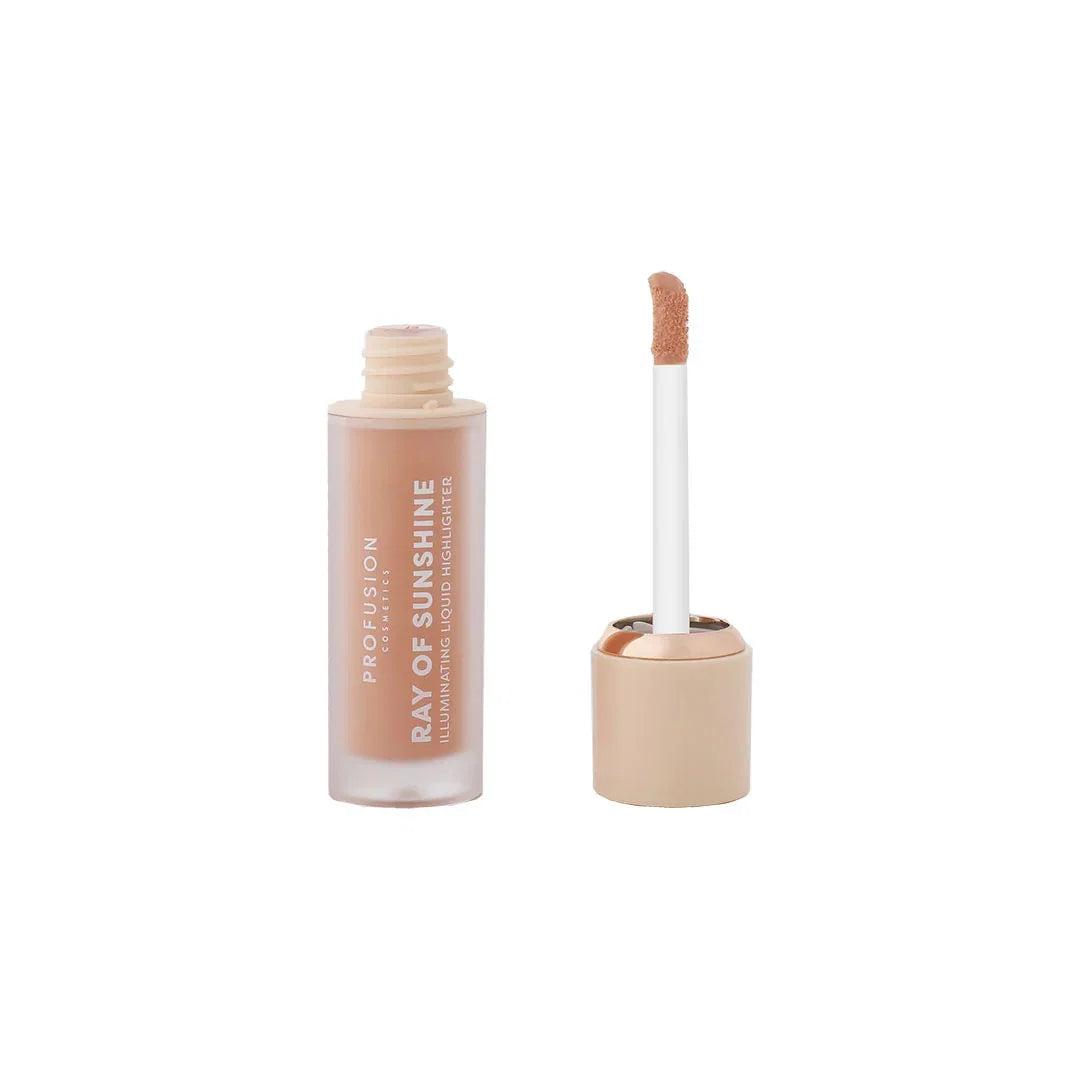 Profusion Cosmetics, Ray Of Sunshine, Natural Glow, Liquid Highlighter, Golden Hour, For Face, 4 ml