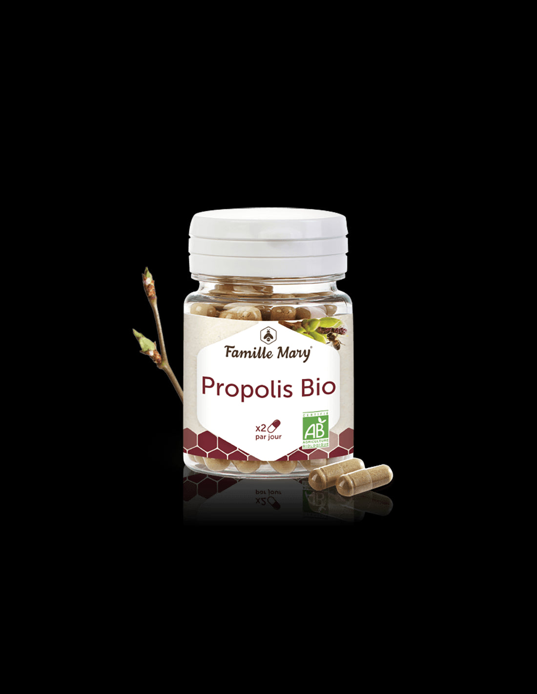 Propolis Bio/ Био прополис, 50 капсули Famille Mary - Feel You