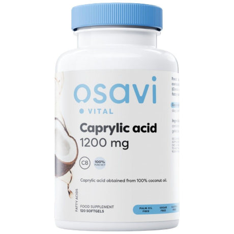 Caprylic Acid 1200 mg - 120 Гел капсули - Feel You