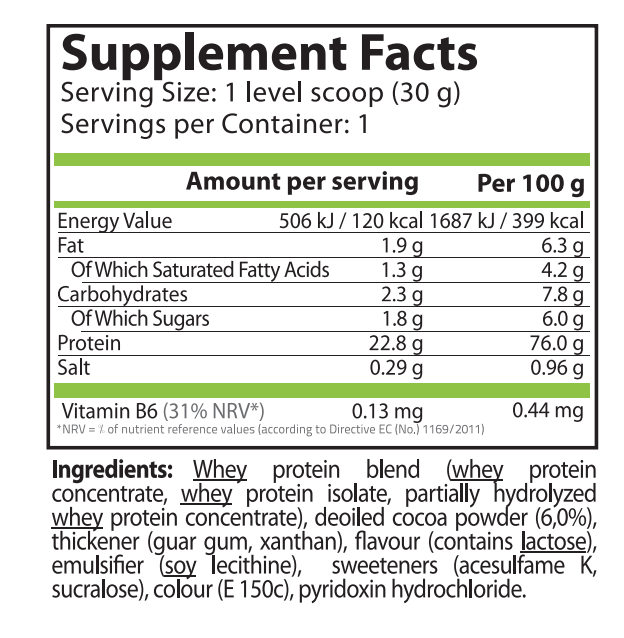 PURE WHEY - Доза 30 Г