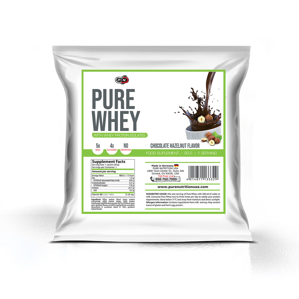PURE WHEY - Доза 30 Г