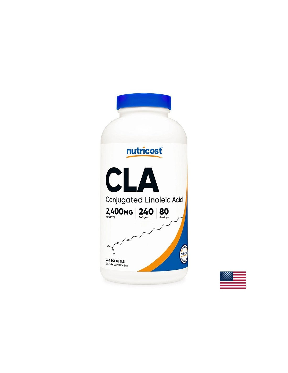Редукция на теглото - CLA /Конюгирана линолова киселина, 800 mg х 240 софтгел капсули - Feel You