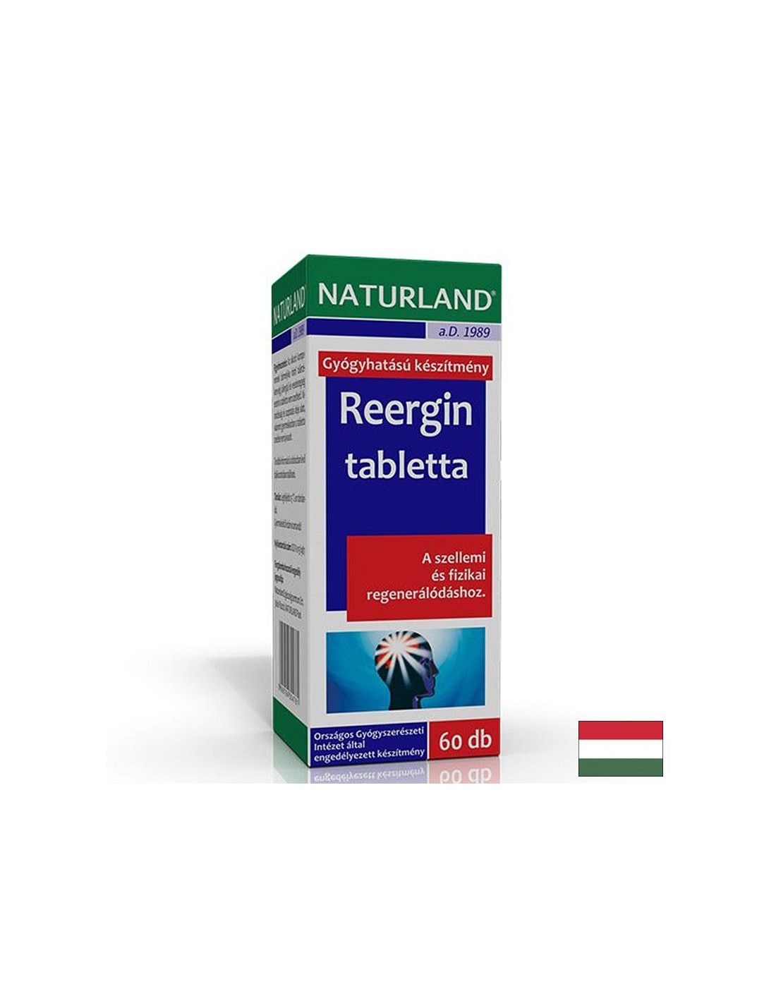 Reergin – Concentration and endurance with glutamic and aspartic acid, 60 tablets