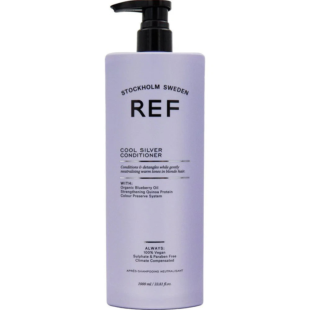 Ref Stockholm, Cool Silver, Sulfates-Free, Hair Conditioner, Neutralising Warm Tones, 1000 ml