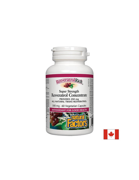 Super Strength Resveratrol 250 mg - 60 капсули - Feel You