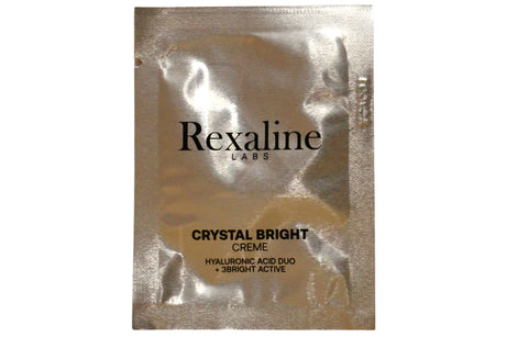 Rexaline, Crystal Bright, Hyaluronic Acid + 3 Bright Active, Illuminating, Cream, For Face, 2 ml *Sample - Feel You