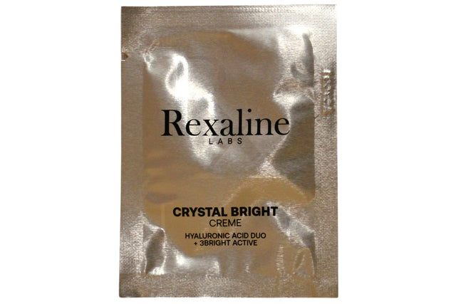 Rexaline, Crystal Bright, Hyaluronic Acid + 3 Bright Active, Illuminating, Cream, For Face, 2 ml *Sample - Feel You