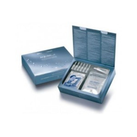 Aqua Genomics Set Bruno Vassari: Enzymatic, Peeling, Cream, For Face + Hydratant Concentrate, Hyaluronic Acid, Hydrating, Serum, For Face ml + Aqua Genomics, All Skin Types, Light Cream, For Face, 20 ml + Aqua Sorbet, Hyaluronic Acid, Hydrating, Rich C... - Feel You