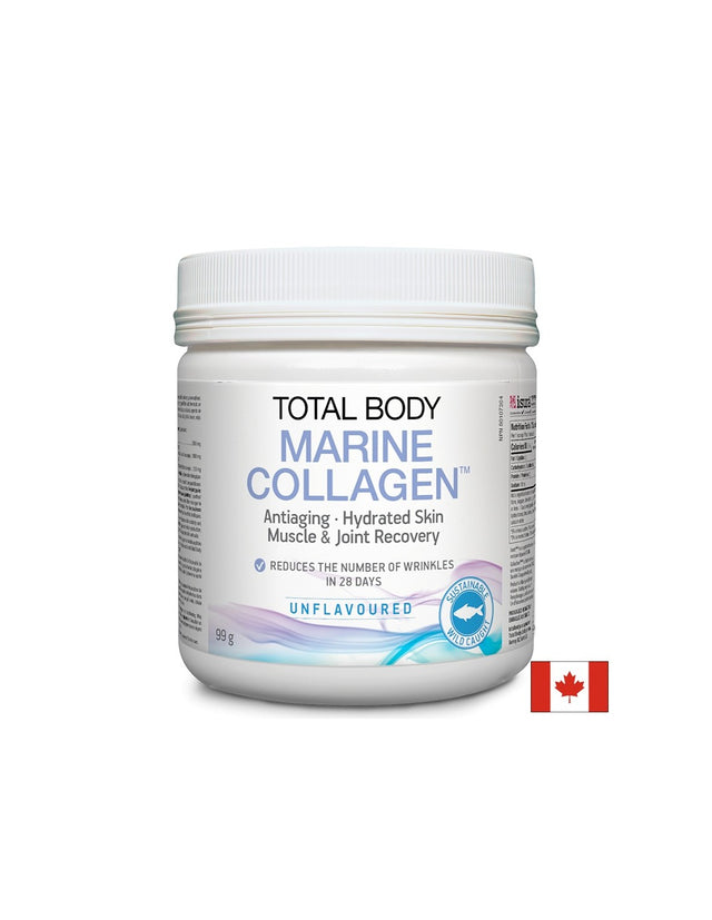 Рибен колаген на прах - Total Body Collagen™, 99 g Natural Factors - Feel You