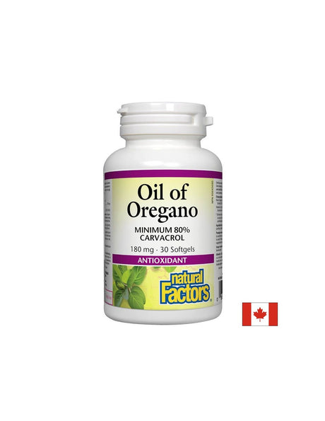 Oil of Oregano Organic 180 mg - 30 Гел капсули - Feel You