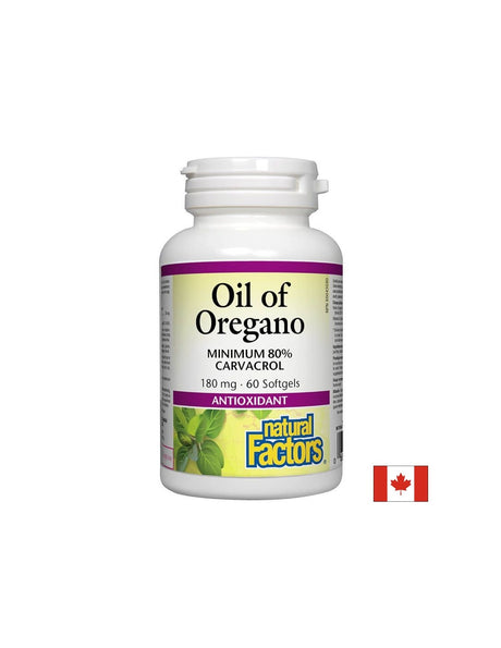 Oil of Oregano Organic 180 mg - 60 Гел капсули - Feel You