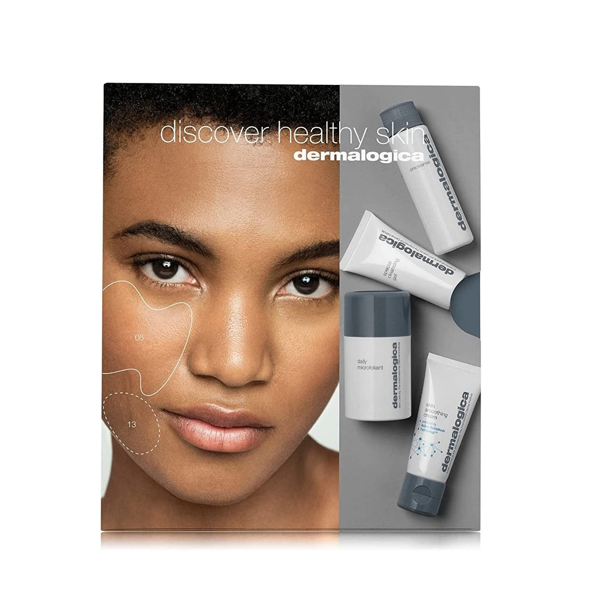 Discover Healthy Skin Set Dermalogica: Daily Skin Health, Hyaluronic Acid, Hydrating 48H, Daily, Cream, For Face & Neck, 15 g + Daily Skin Health, Natural Essential Oils, Deep Cleans And Purifies, Cleansing Oil, For Face & Eyes, 30 ml + Daily Skin Heal... - Feel You