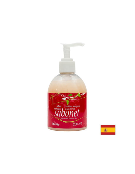 Течен сапун за ръце с масло от роза и чаено дърво - Sabonet Plantis®, 250 ml - Feel You