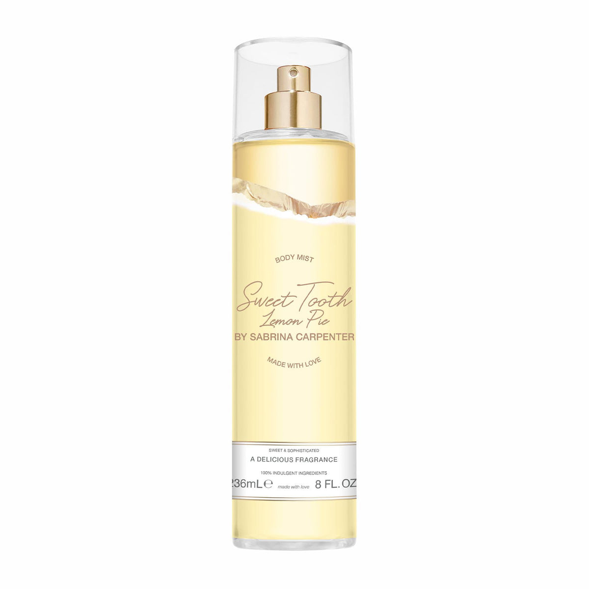 Sabrina Carpenter, Lemon Pie, Body Spray, Body, Citrus & Gourmand, 236 ml