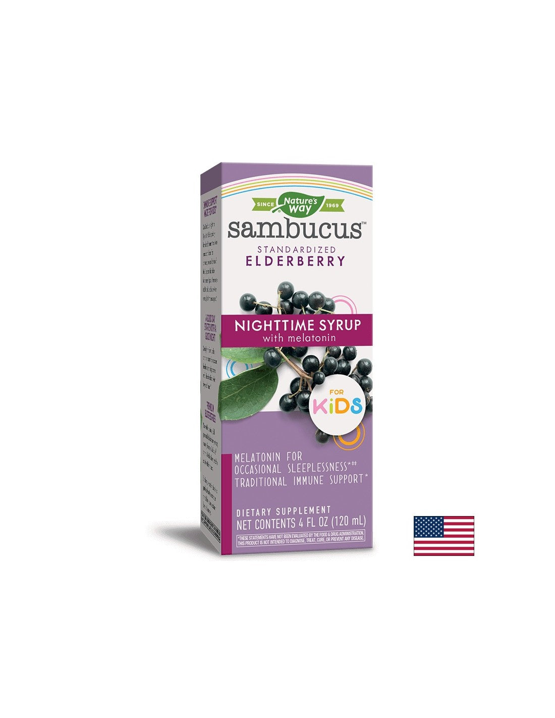 Sambucus For Kids Night Time Syrup 120 ml - 120 мл - Feel You