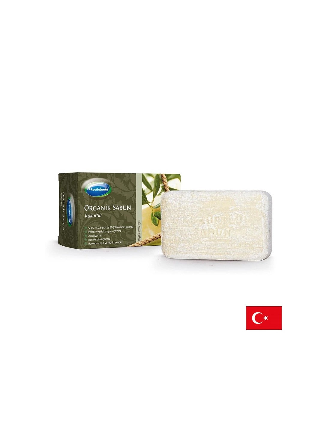Сапун с маслиново масло и сяра - За мазна кожа, склонна към акне, 125 g