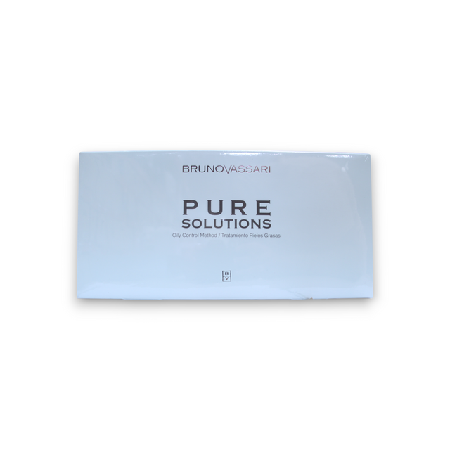 Pure Solutions Set Bruno Vassari: Balance Fluid, Vitamin A, Hydrating, Emulsion, For Face, 20 ml + Pure Solutions, Eliminates Impurities, Cream Mask, For Face, 30 g + Bruno Vassari, Purifying, Lotion-Serum, For Face, 3 ml + Bruno Vassari, Purifying, Lo... - Feel You